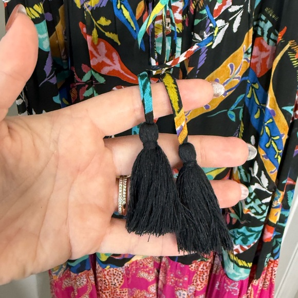 Johnny Was Mirko Tiered Maxi Dress - Picture 9 of 10